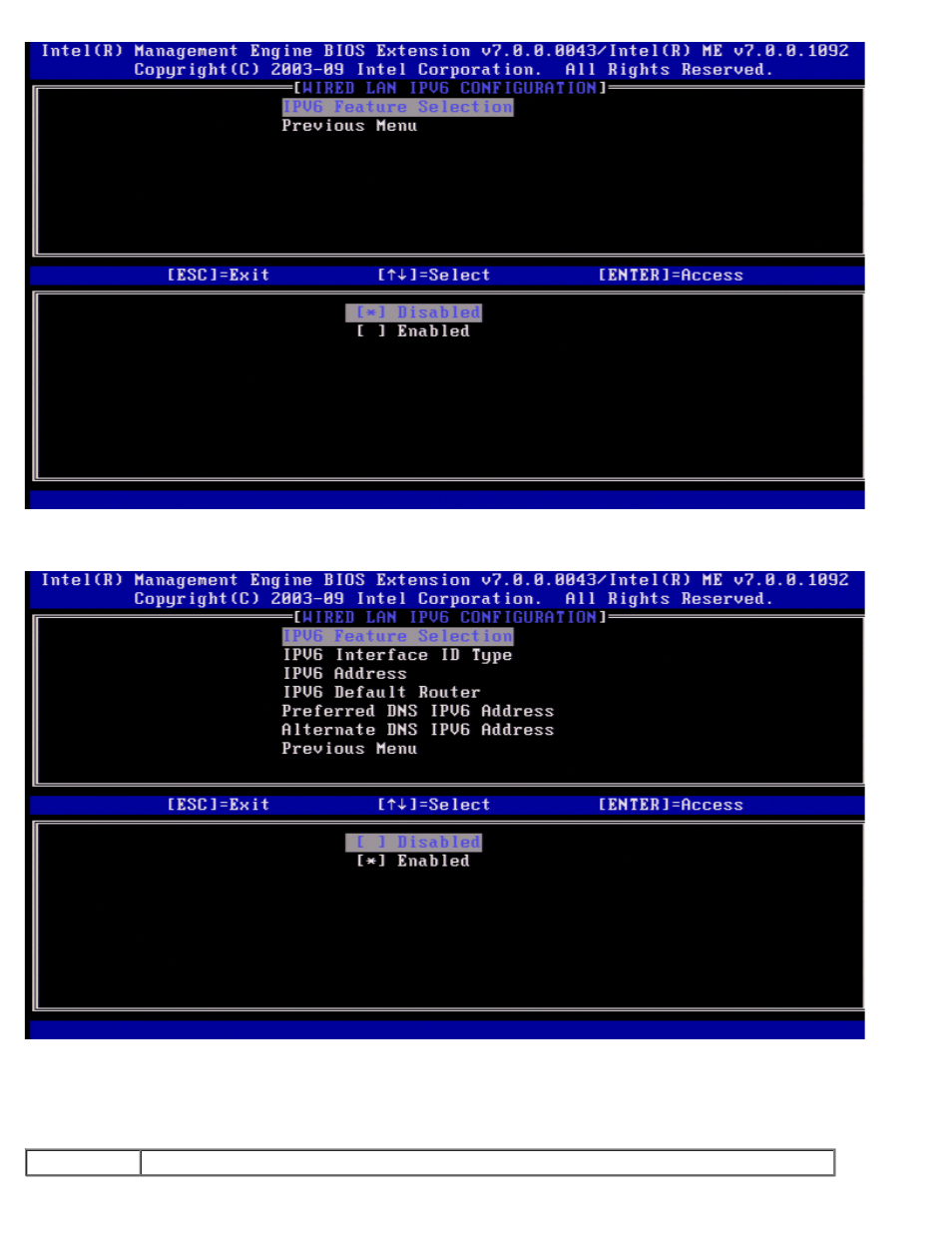 Ipv6 interface id type | Dell Latitude E6320 (Early 2011) User Manual | Page 36 / 107