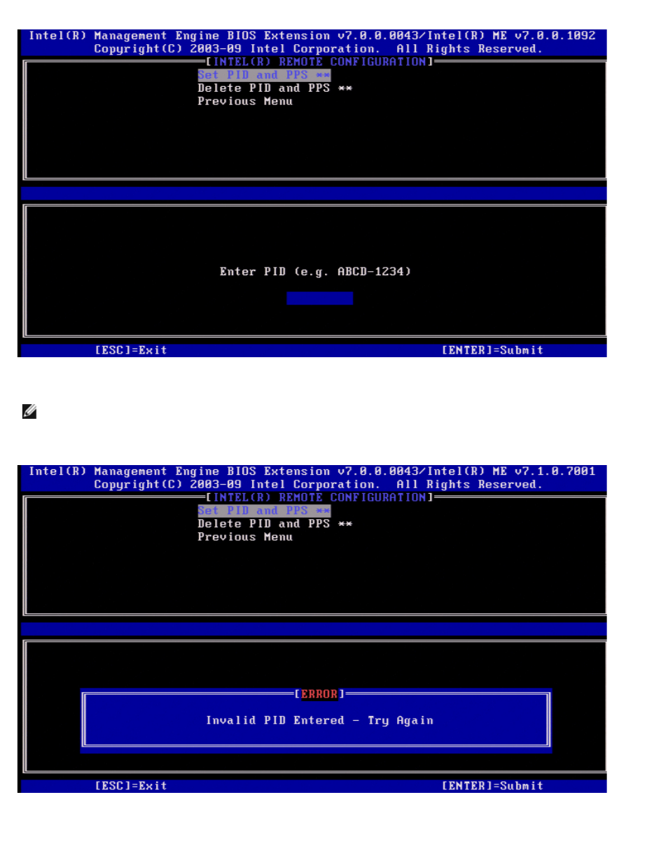Delete pid and pps | Dell Latitude E6320 (Early 2011) User Manual | Page 52 / 107