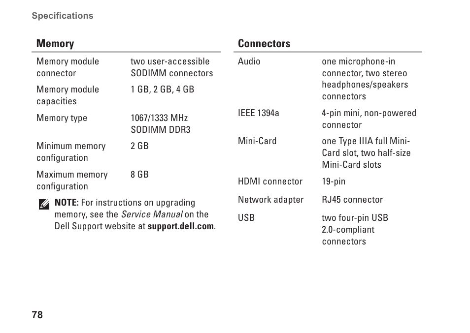 Dell Studio 1745 (Mid 2009) User Manual | Page 80 / 96