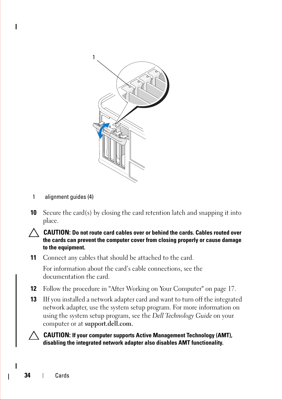 Dell OptiPlex 360 (Late 2008) User Manual | Page 34 / 160