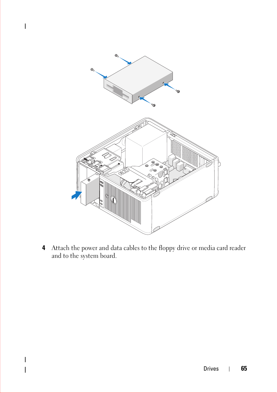Dell OptiPlex 360 (Late 2008) User Manual | Page 65 / 160