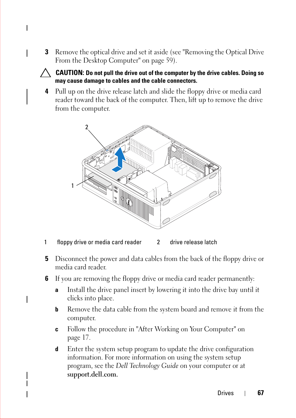 Dell OptiPlex 360 (Late 2008) User Manual | Page 67 / 160