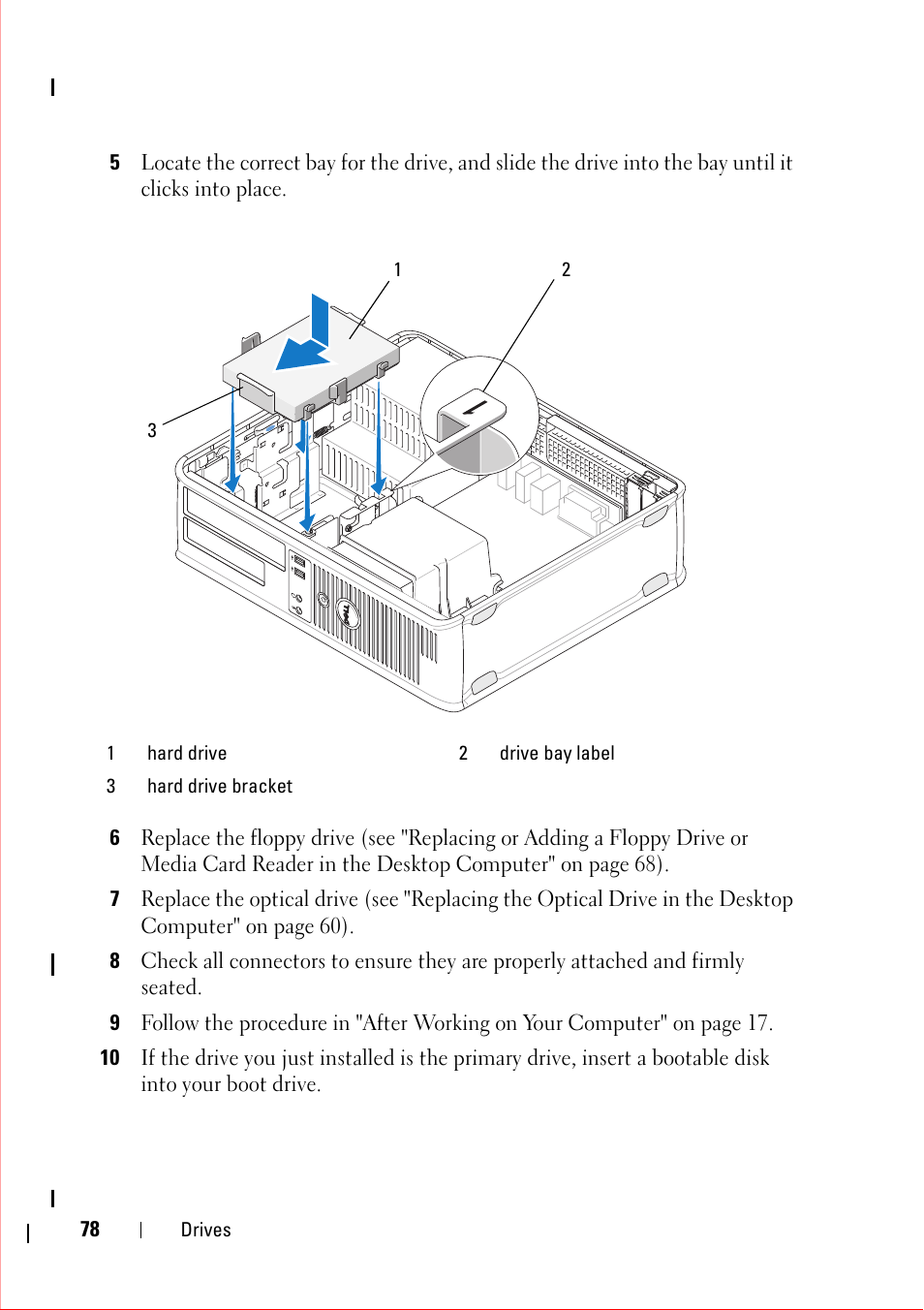 Dell OptiPlex 360 (Late 2008) User Manual | Page 78 / 160