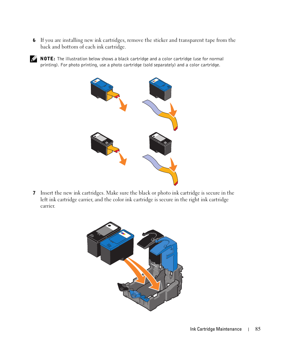 Dell 964 All In One Photo Printer User Manual | Page 85 / 136