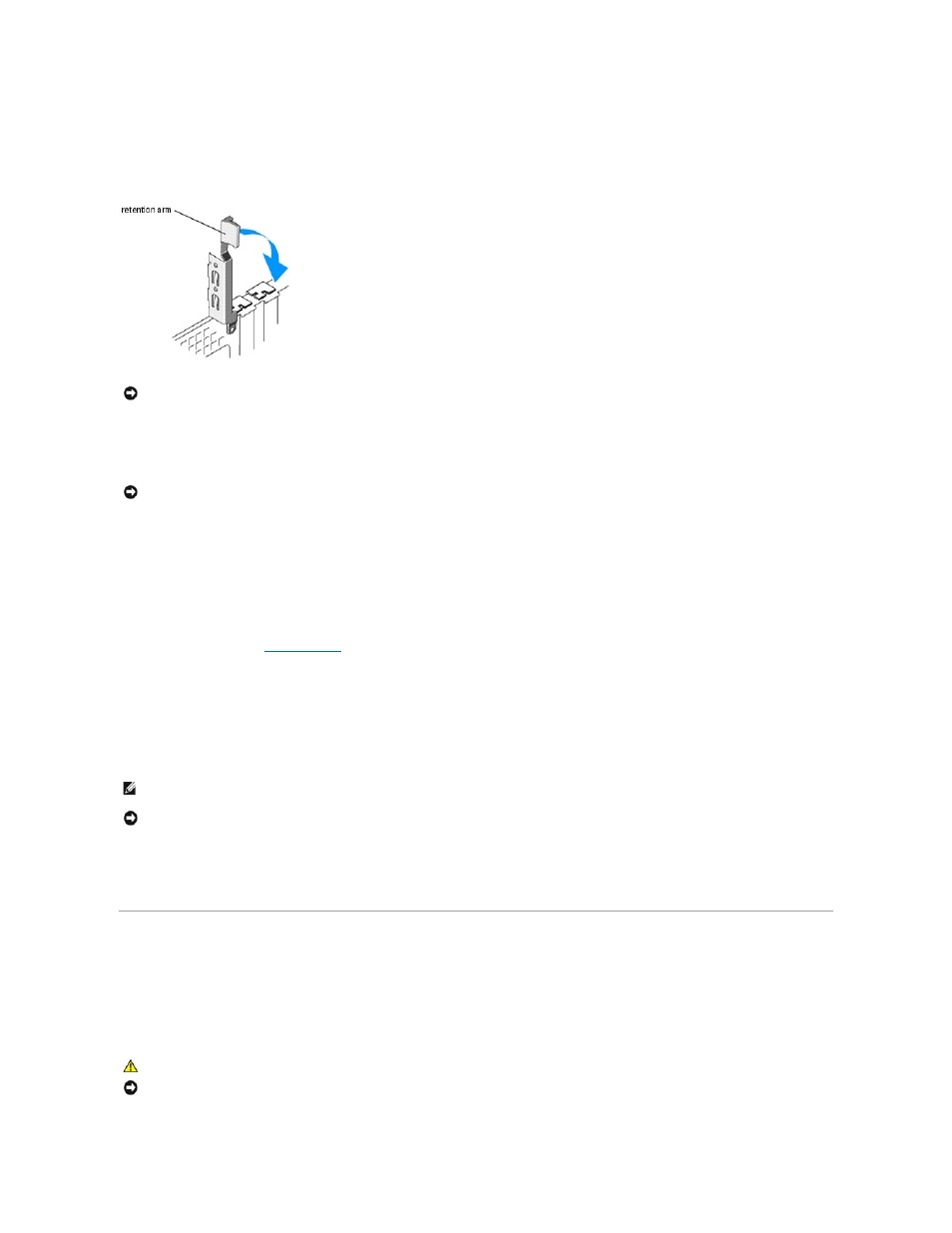 Flash card reader, Removing a, Pci express card | Removing a flash card reader | Dell Dimension 4700C User Manual | Page 14 / 41