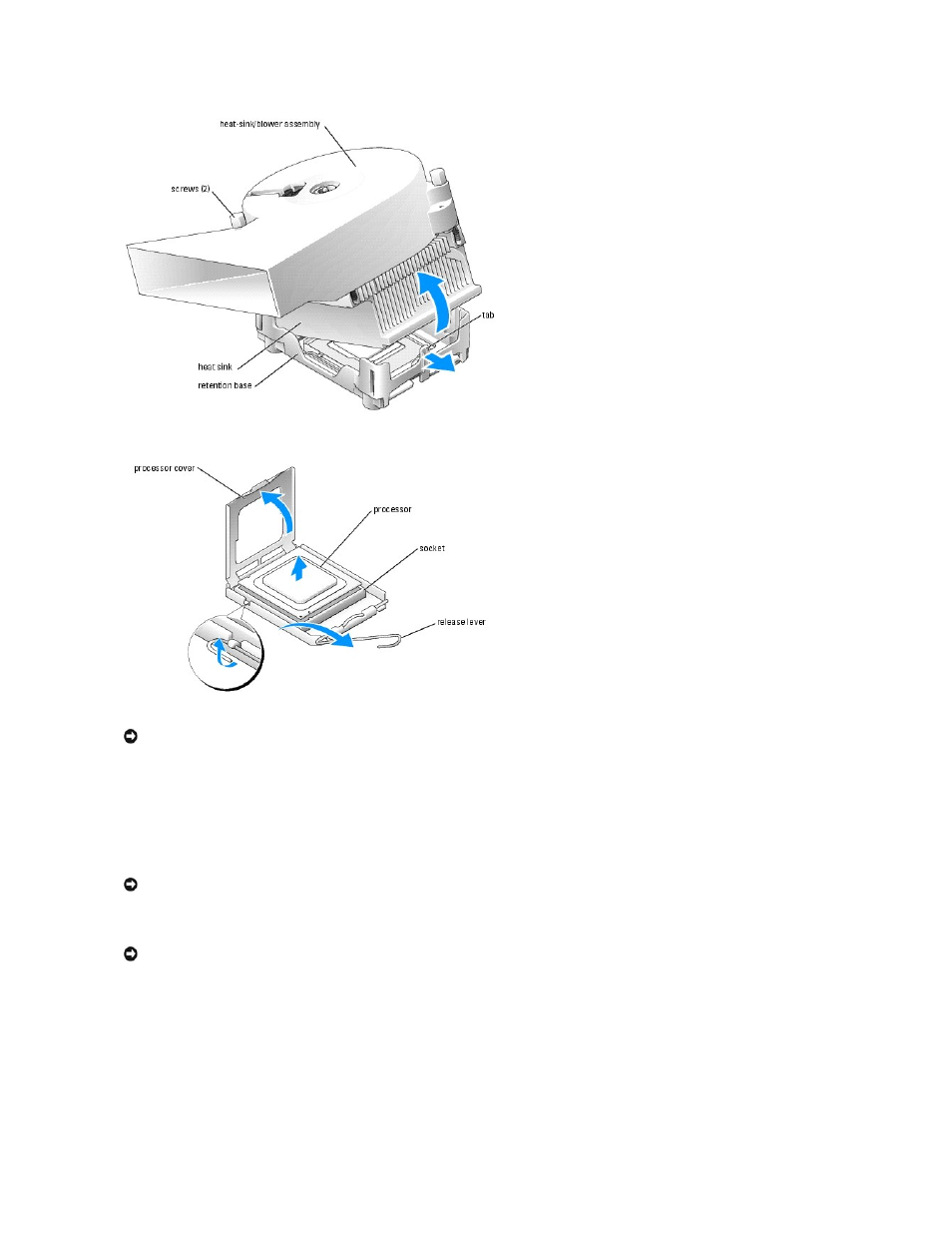 Installing the processor | Dell Dimension 4700C User Manual | Page 18 / 41