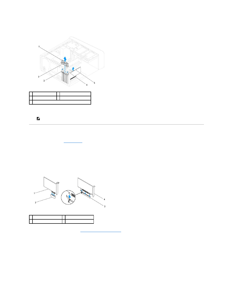 Replacing pci and pci express cards | Dell Studio XPS 8100 (Late 2009) User Manual | Page 11 / 53