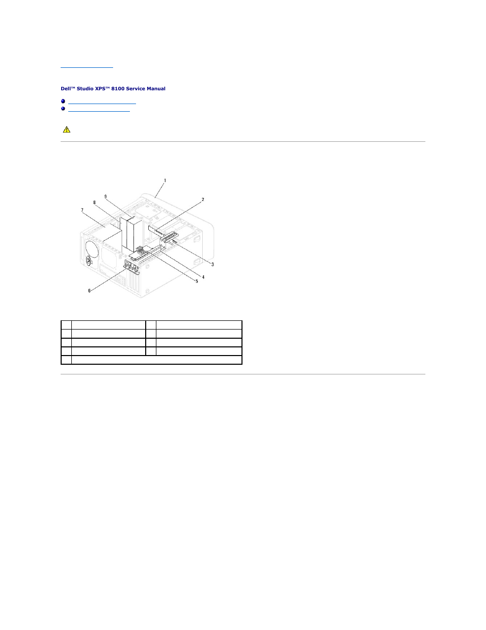 Technical overview, Inside view of your computer, System board components | Dell Studio XPS 8100 (Late 2009) User Manual | Page 47 / 53