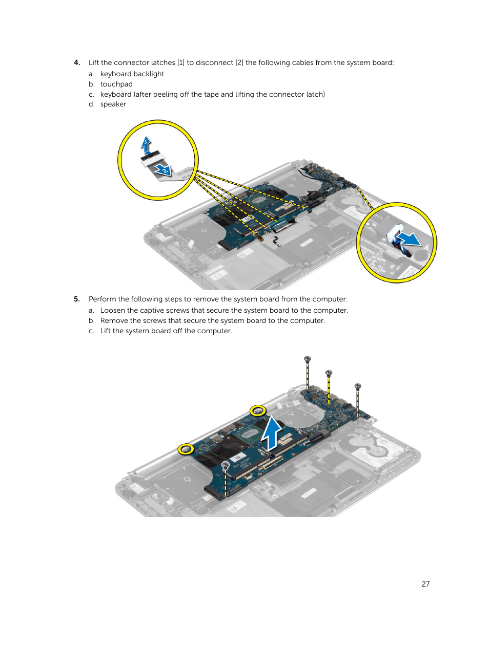 Dell Precision M3800 (Late 2013) User Manual | Page 27 / 50