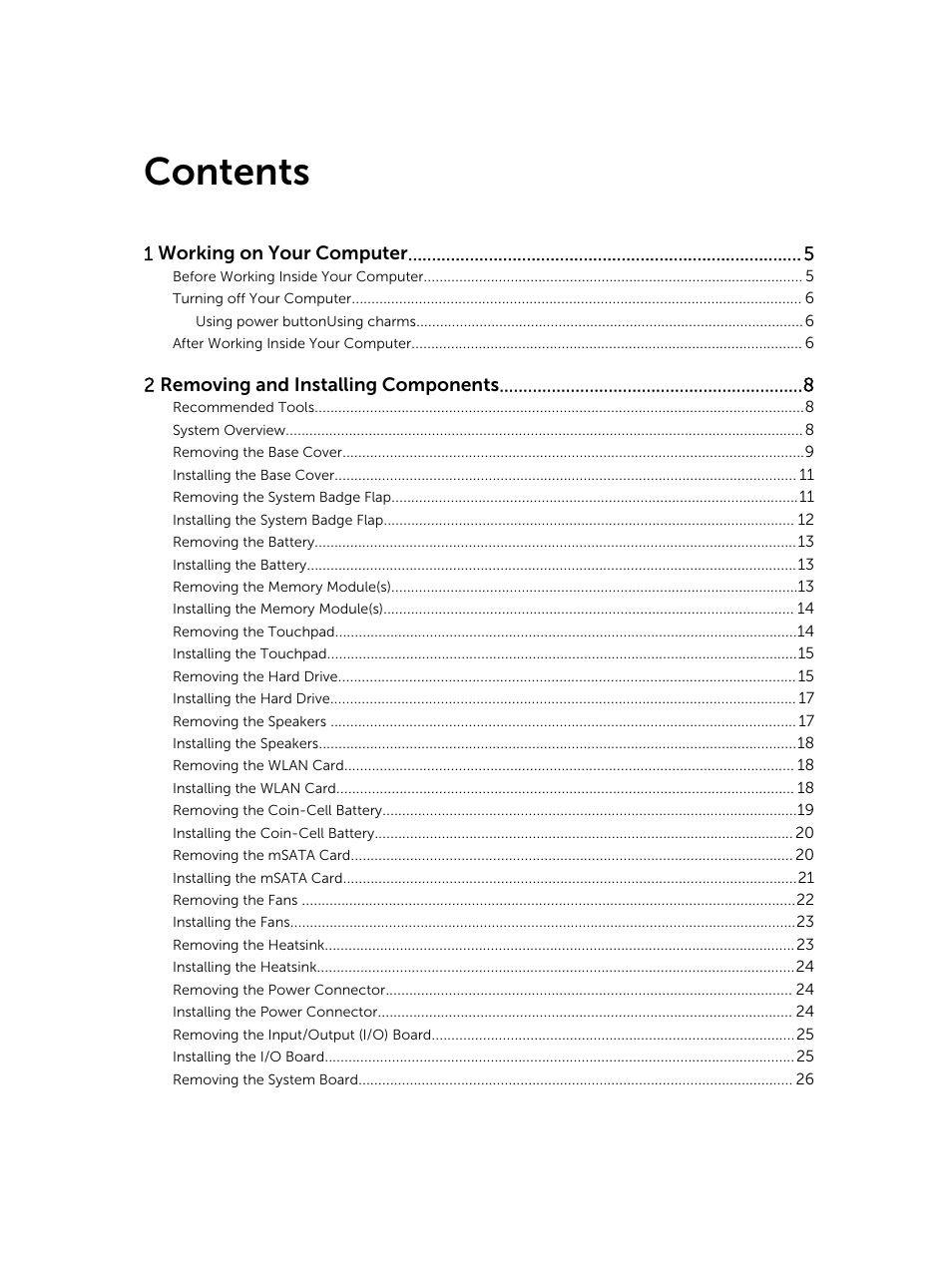 Dell Precision M3800 (Late 2013) User Manual | Page 3 / 50