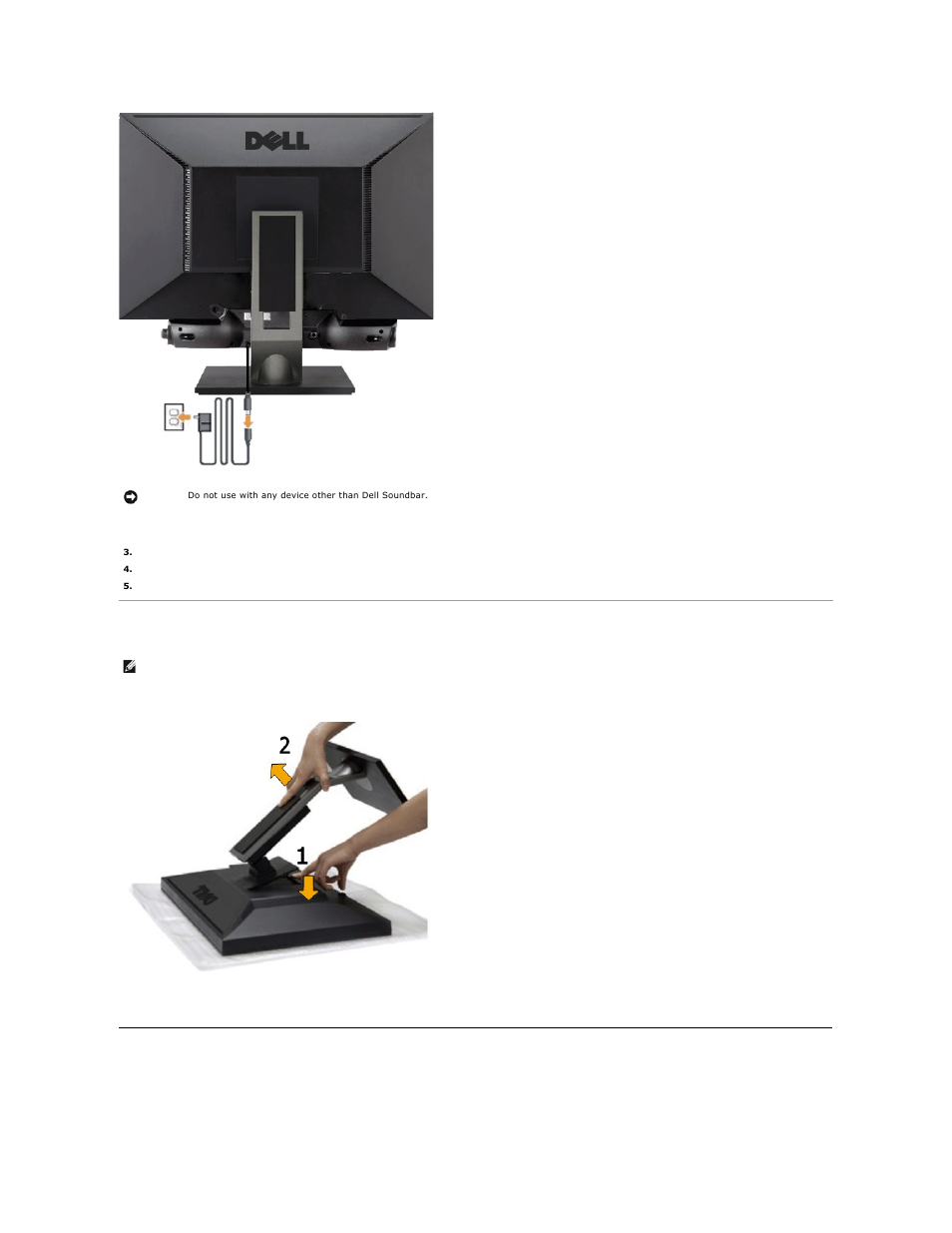 Removing the stand, Wall mounting (optional) | Dell G2410 Monitor User Manual | Page 29 / 33