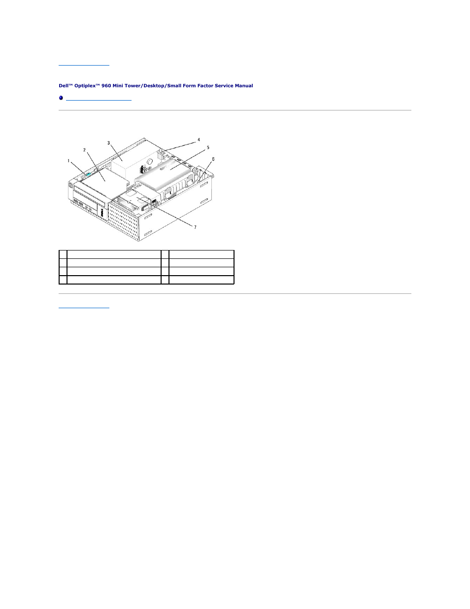 Small form factor computer, Inside view of your computer | Dell OptiPlex 960 (Late 2008) User Manual | Page 134 / 146