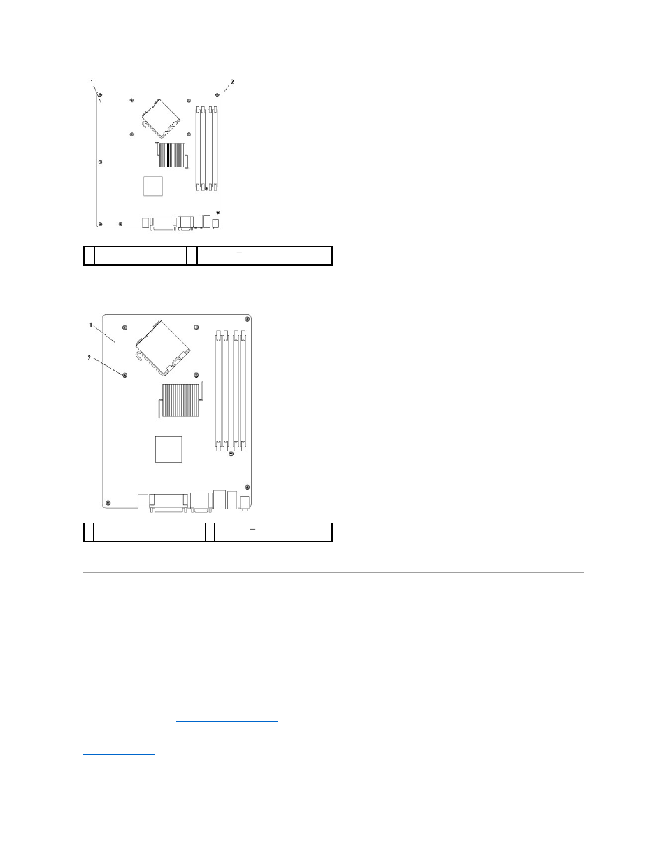 Small form factor system board screws | Dell OptiPlex 960 (Late 2008) User Manual | Page 136 / 146