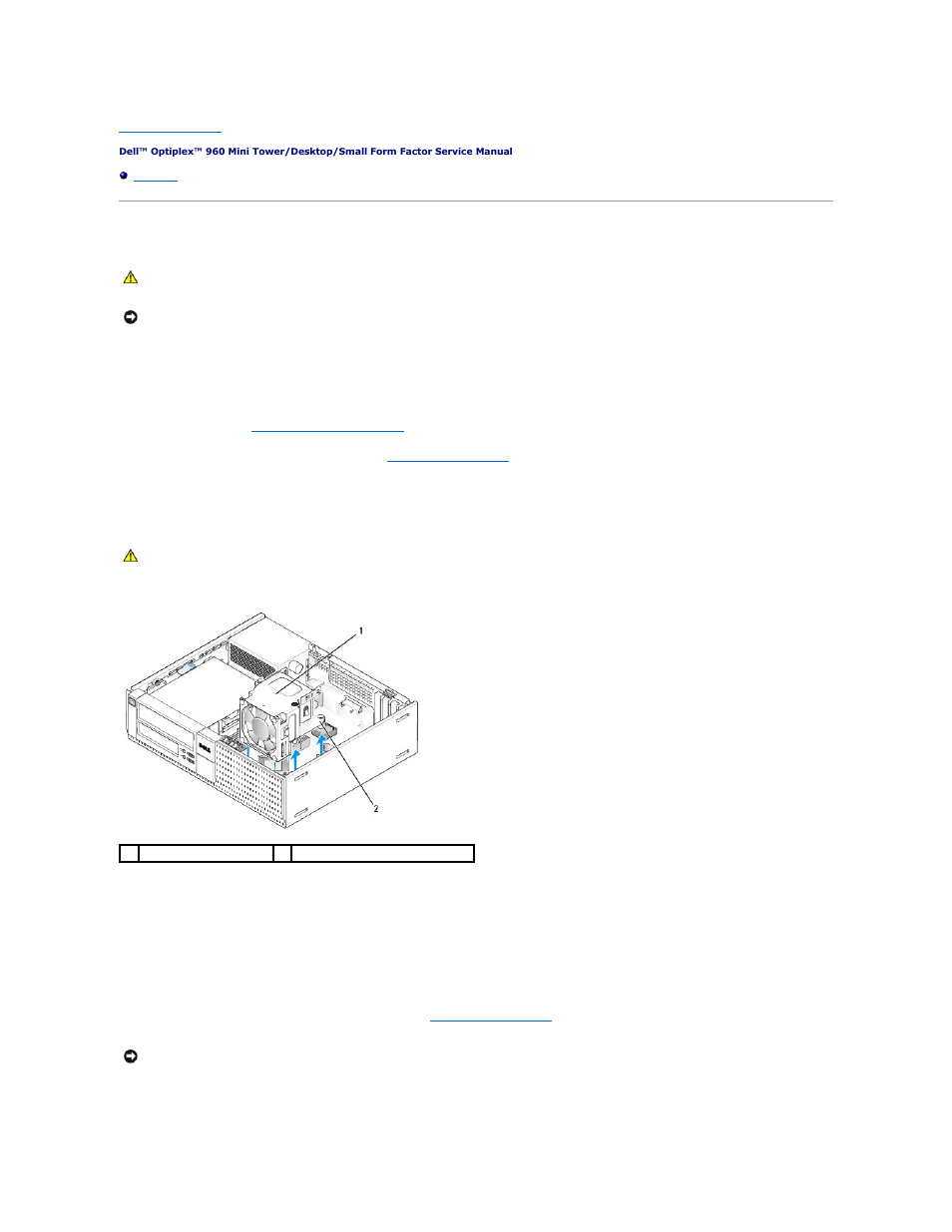 Processor, Removing the heatsink assembly, Replacing the heatsink assembly | Dell OptiPlex 960 (Late 2008) User Manual | Page 21 / 146