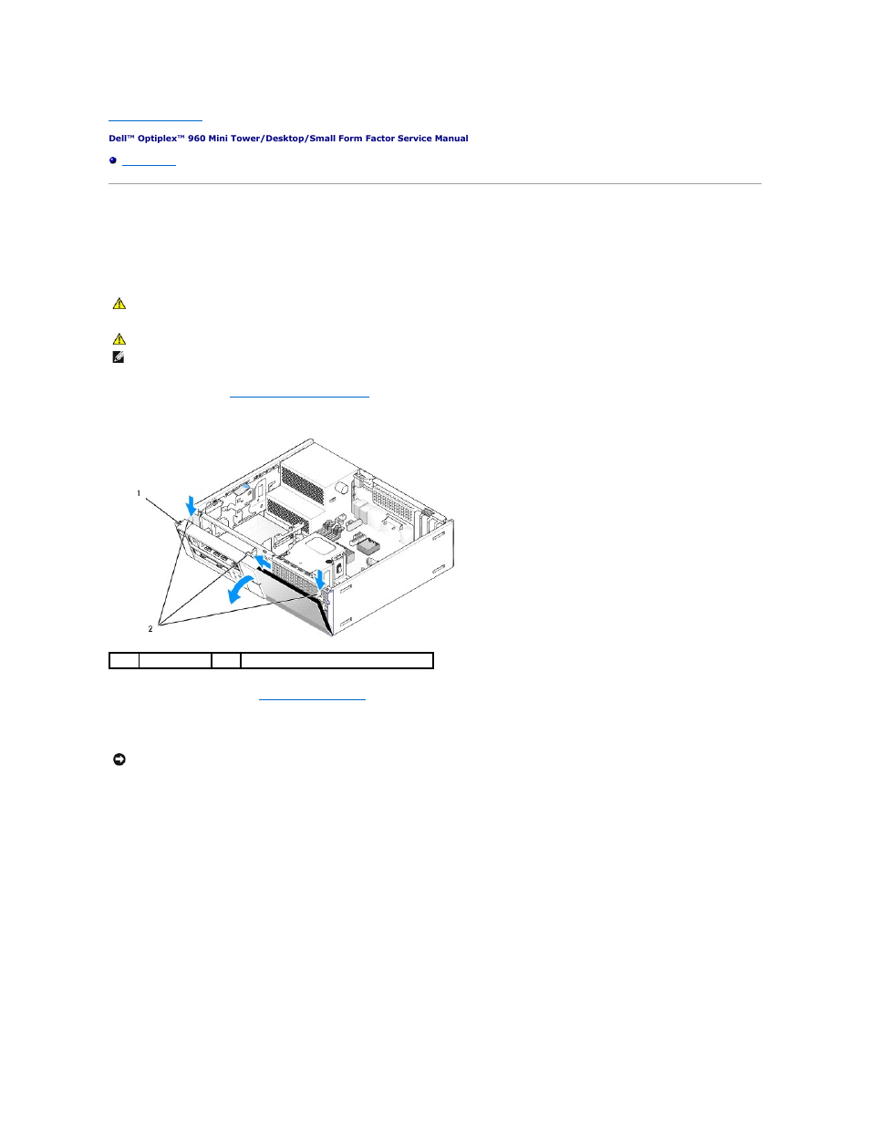 I/o assembly, Removing the i/o assembly | Dell OptiPlex 960 (Late 2008) User Manual | Page 42 / 146