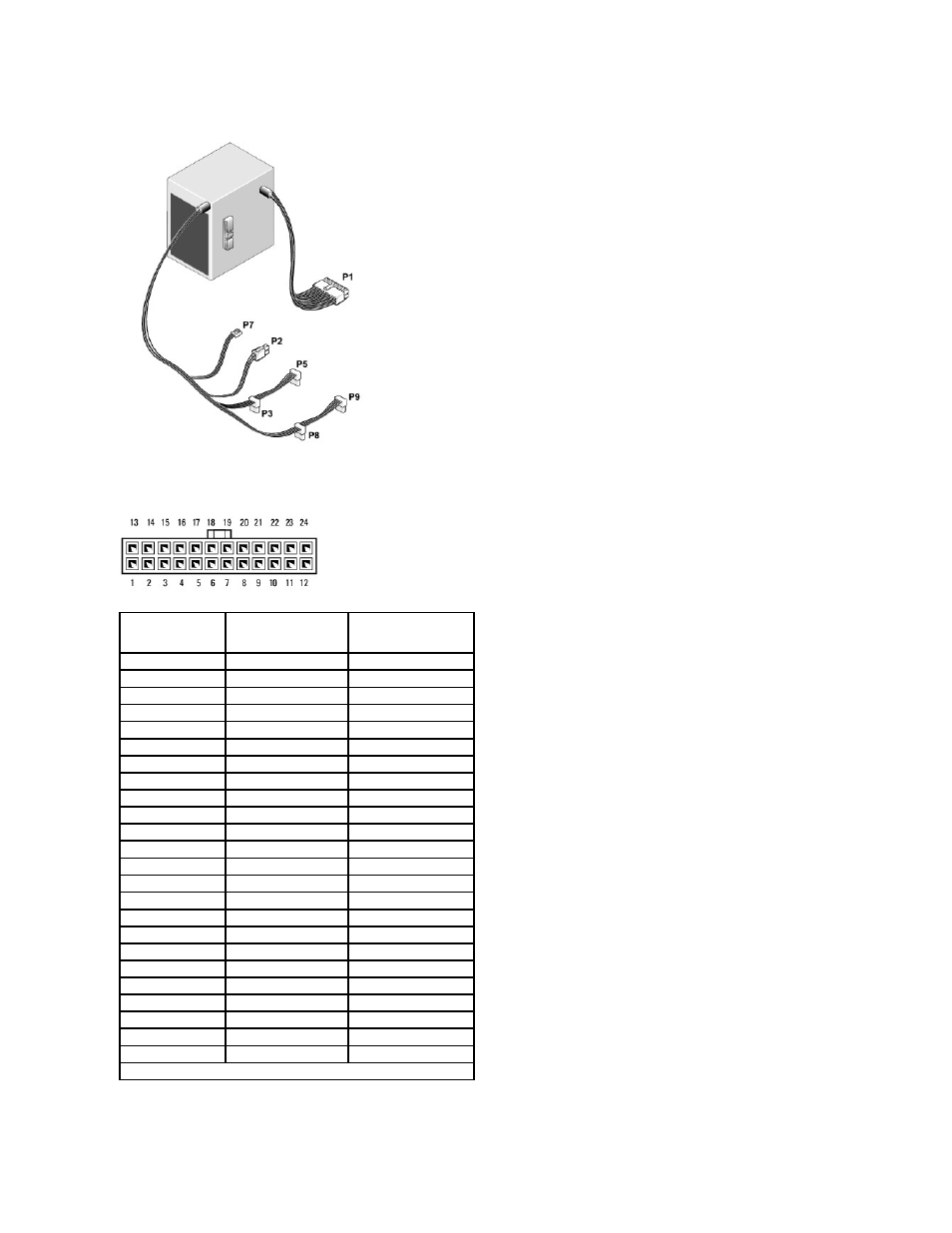 Dc power connectors | Dell OptiPlex 960 (Late 2008) User Manual | Page 87 / 146