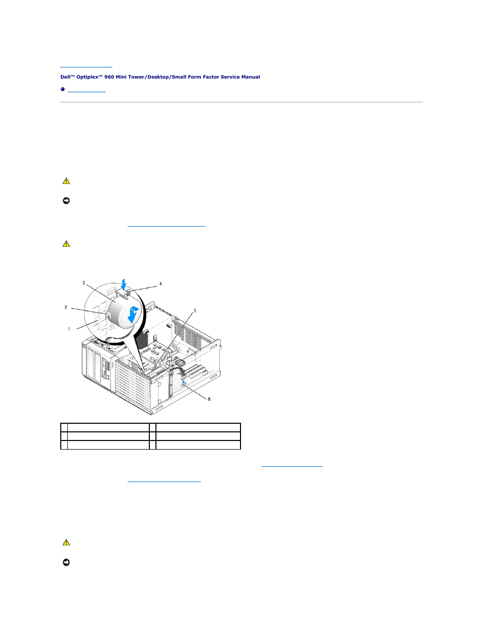 Internal speaker, Installing an internal speaker, Removing an internal speaker | Dell OptiPlex 960 (Late 2008) User Manual | Page 89 / 146