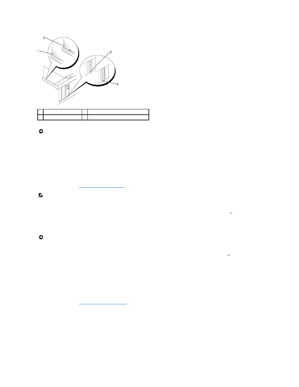 Removing a pcie x16 card or dvi card, If necessary, disconnect any cables | Dell OptiPlex 960 (Late 2008) User Manual | Page 96 / 146