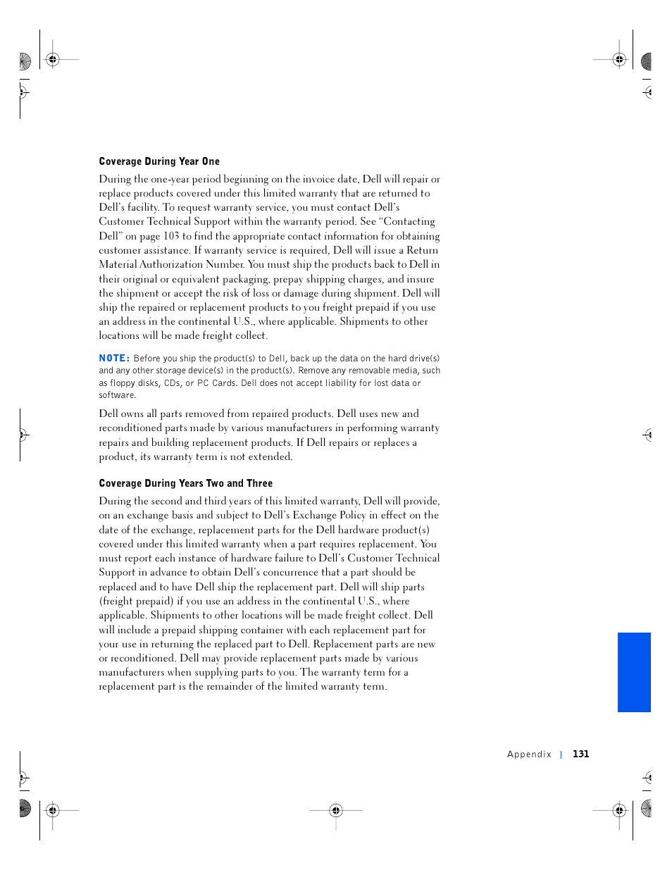 Dell Inspiron 4100 User Manual | Page 131 / 146