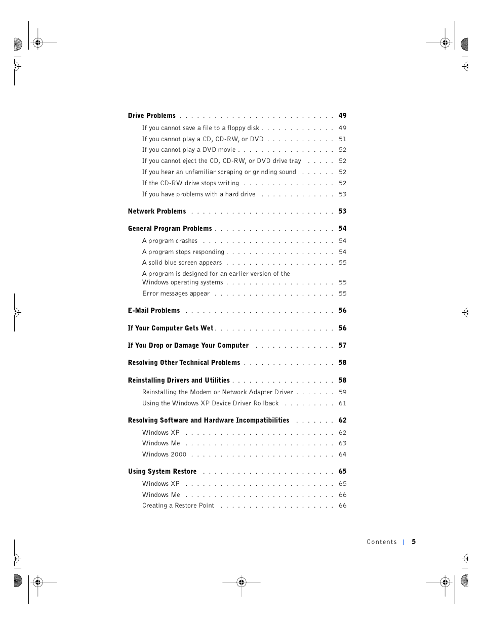 Dell Inspiron 4100 User Manual | Page 5 / 146
