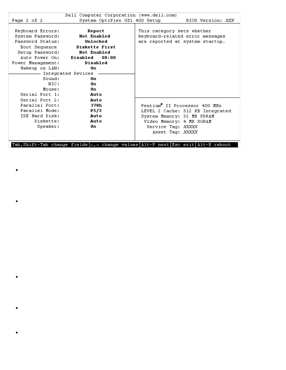 Dell OptiPlex GX1 User Manual | Page 19 / 108