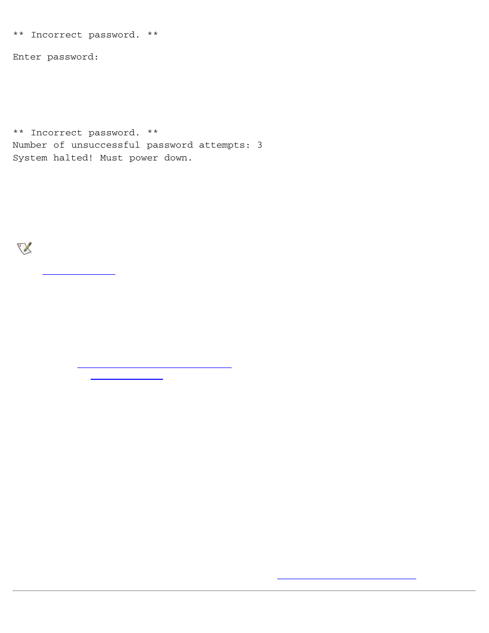 Deleting or changing an, Existing system password | Dell OptiPlex GX1 User Manual | Page 34 / 108