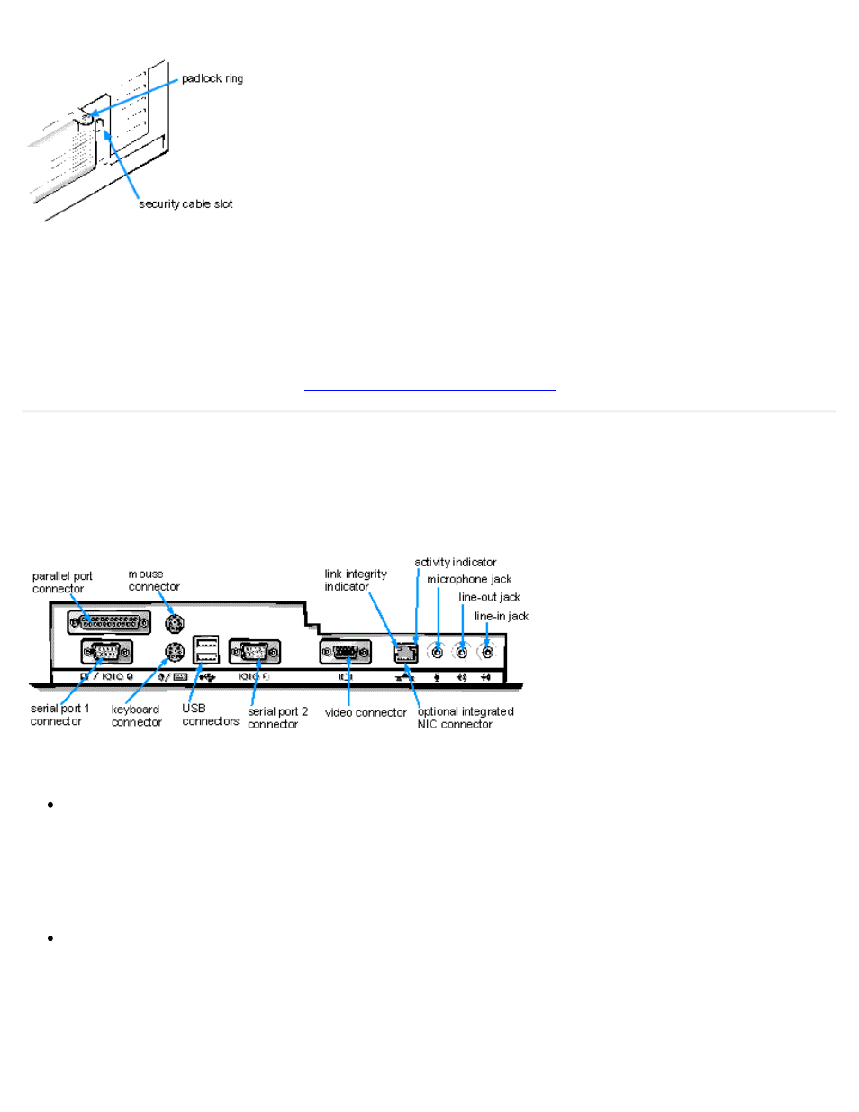 Connecting peripheral devices | Dell OptiPlex GX1 User Manual | Page 9 / 108