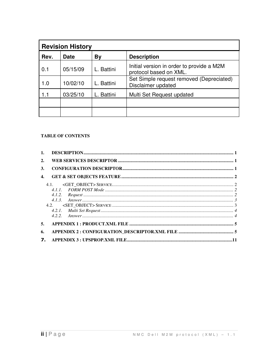 Revision history | Dell UPS 5600R User Manual | Page 2 / 13