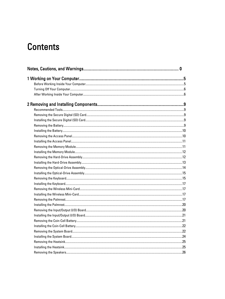 Dell Vostro 2421 (Early 2013) User Manual | Page 2 / 55