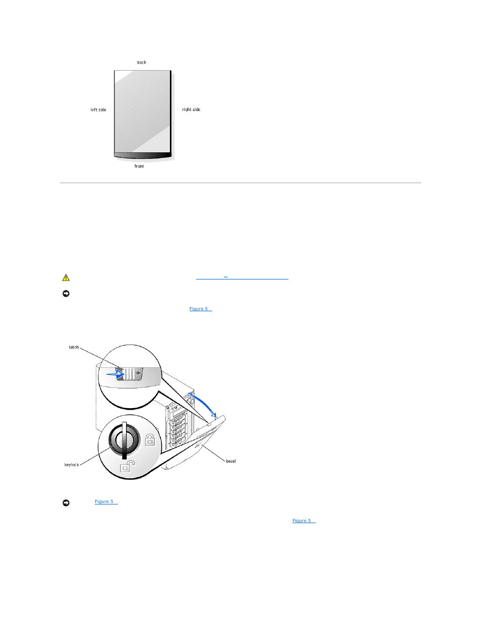 Bezel, Removing the bezel | Dell PowerEdge 1600SC User Manual | Page 41 / 100