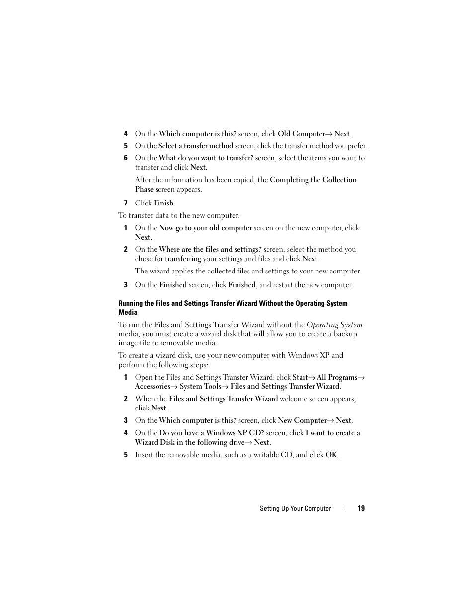Dell Vostro 420 (Late 2008) User Manual | Page 19 / 76