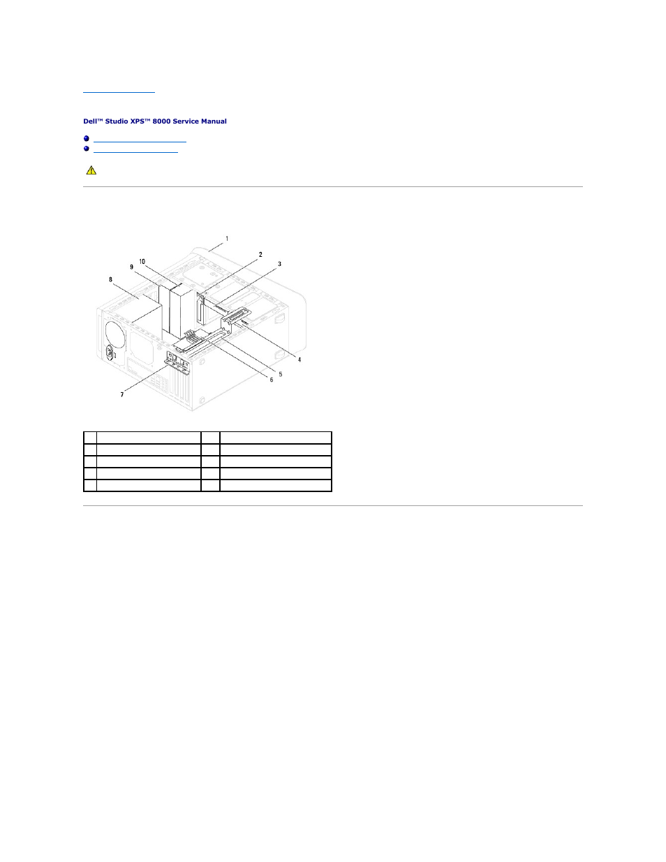 Technical overview, Inside view of your computer, System board components | Dell Studio XPS 8000 (Late 2009) User Manual | Page 49 / 55