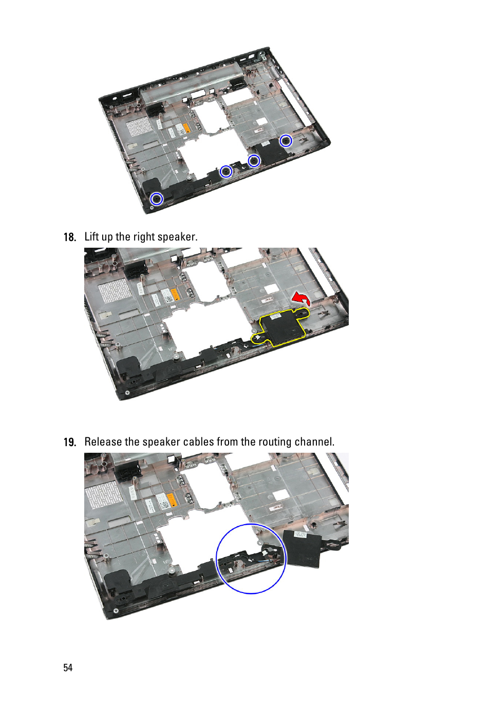 Dell Vostro 3550 (Early 2011) User Manual | Page 54 / 113