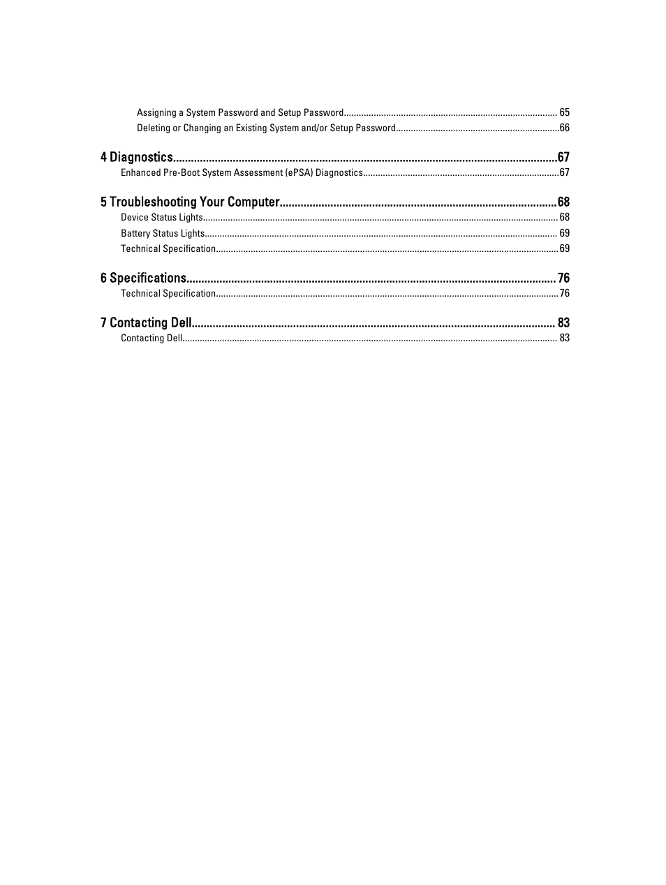 Dell Precision M4700 (Mid 2012) User Manual | Page 5 / 83