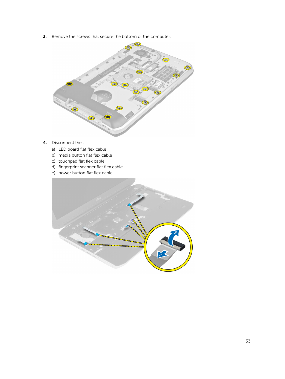 Dell Latitude E5530 (Mid 2012) User Manual | Page 33 / 81