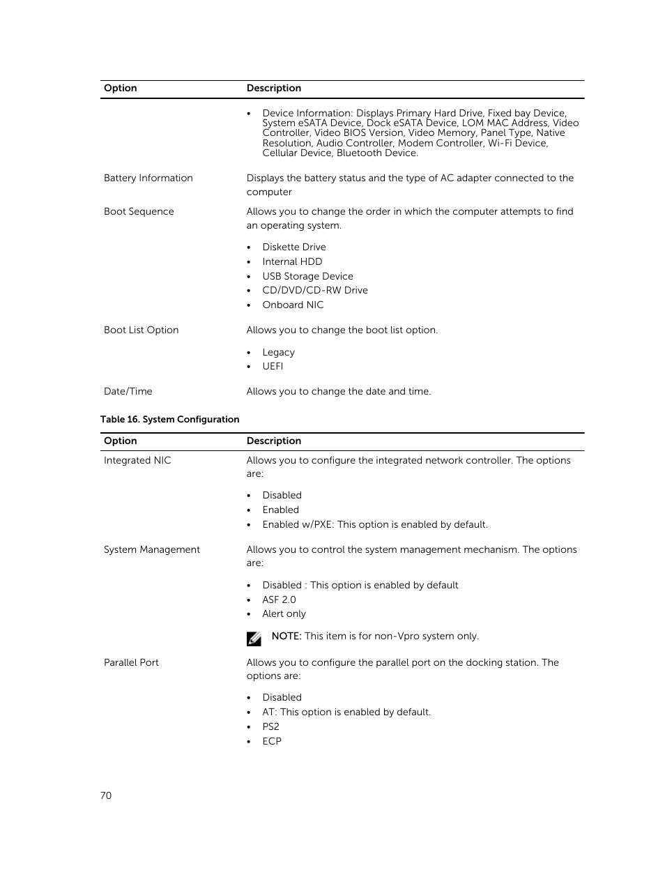 Dell Latitude E5530 (Mid 2012) User Manual | Page 70 / 81