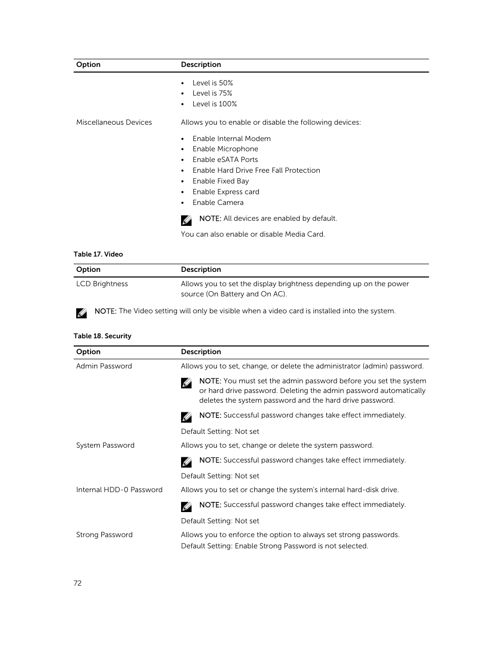Dell Latitude E5530 (Mid 2012) User Manual | Page 72 / 81