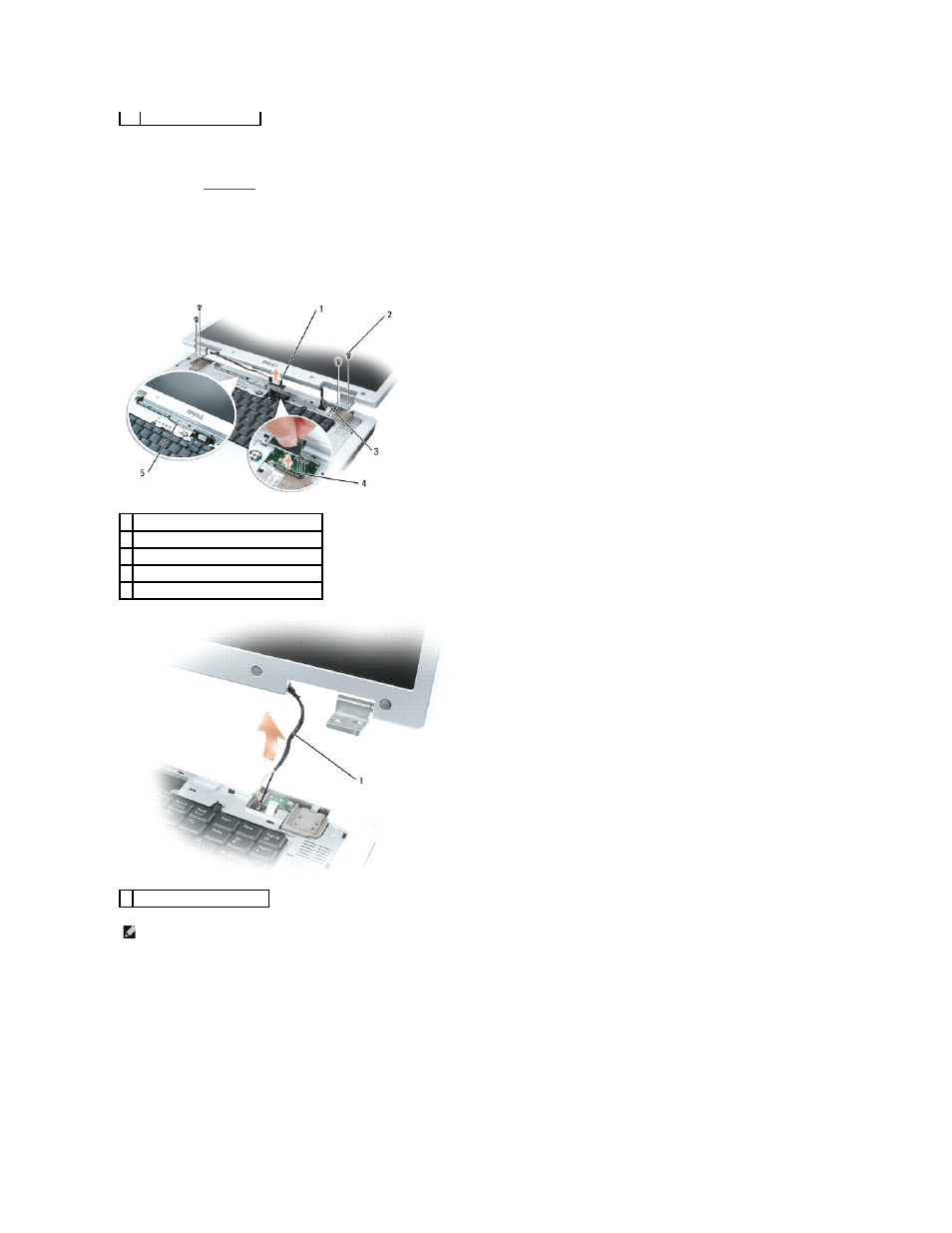 Replacing the display assembly | Dell Inspiron 9300 User Manual | Page 23 / 60