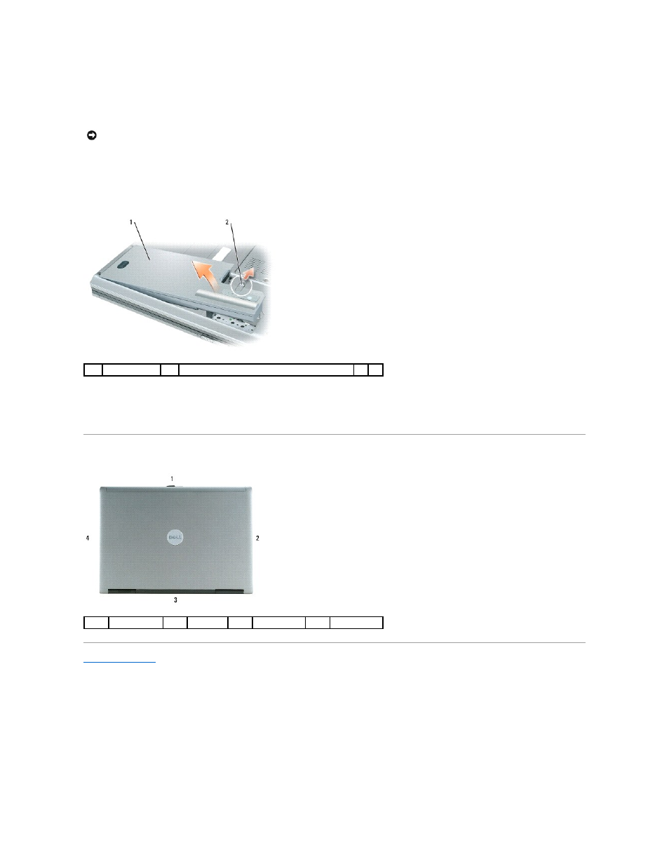 Computer orientation | Dell Latitude D820 User Manual | Page 5 / 38