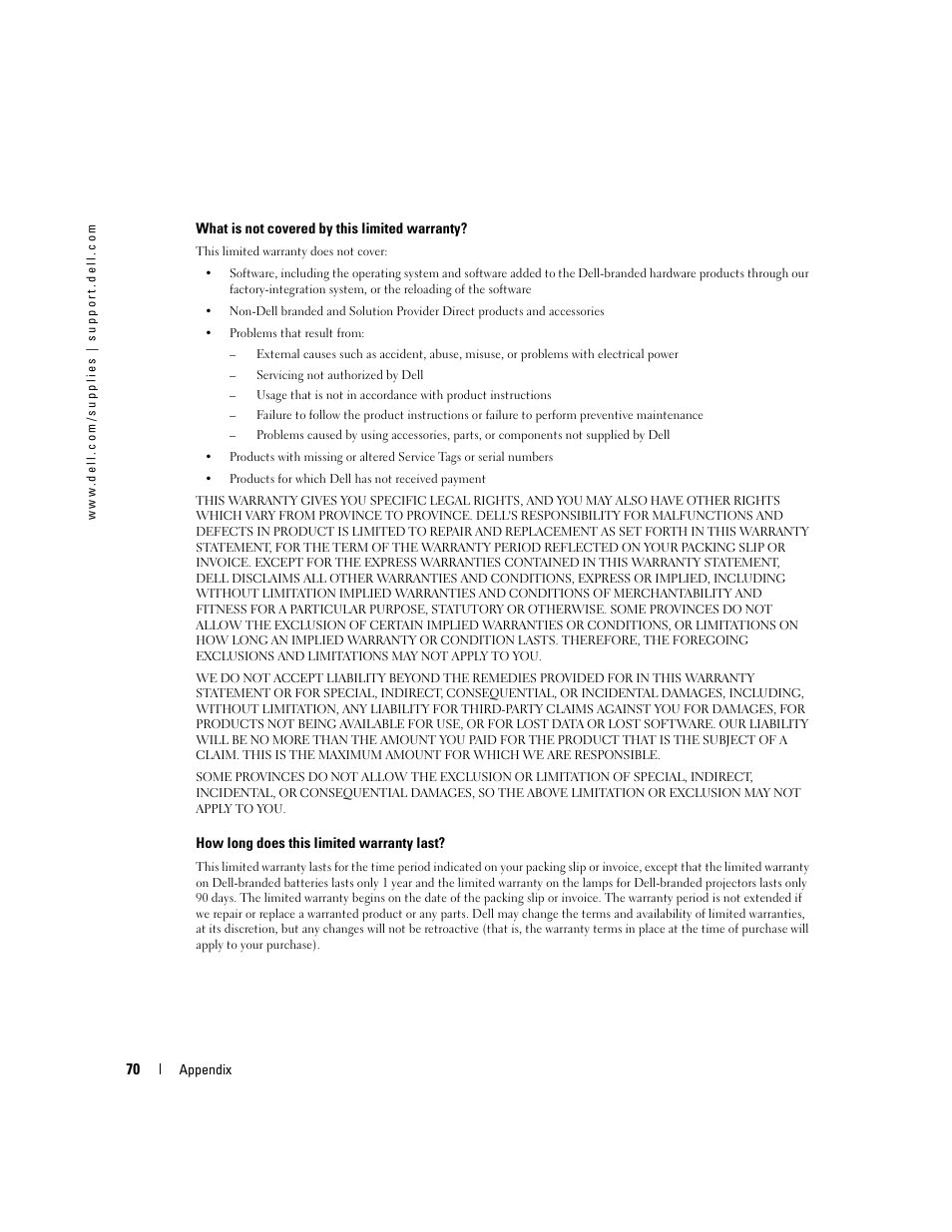 Dell 3000cn Color Laser Printer User Manual | Page 70 / 82