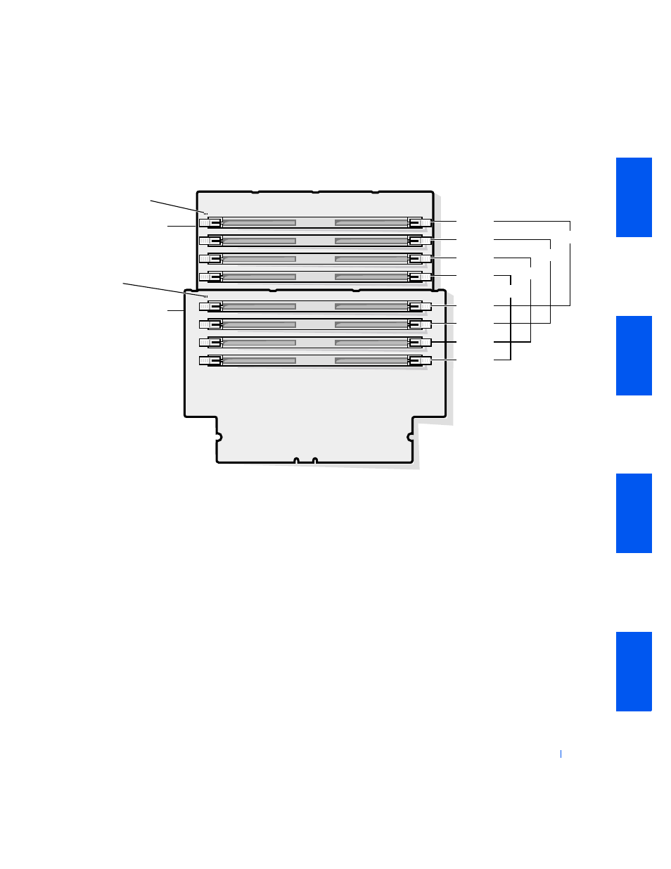 Memory riser board components, System memory installation guidelines, System board installation | Dell PRECISION 530 User Manual | Page 47 / 126