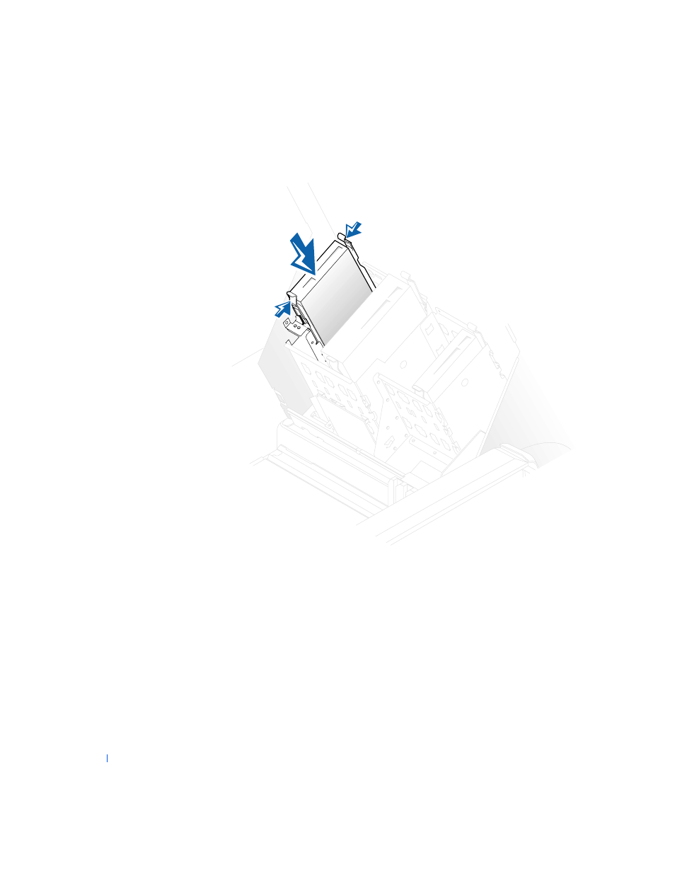 Installing the diskette drive | Dell PRECISION 530 User Manual | Page 62 / 126