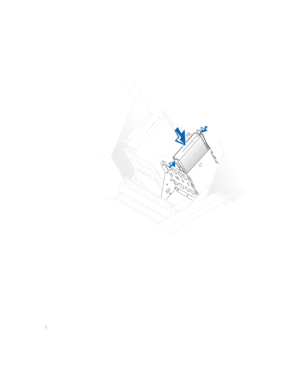 Installing a hard drive | Dell PRECISION 530 User Manual | Page 70 / 126