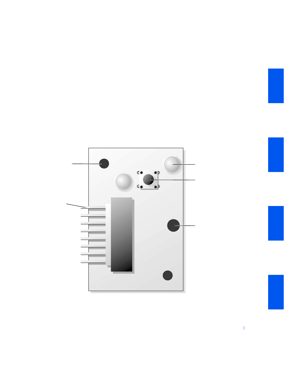 Control panel, Components | Dell PRECISION 530 User Manual | Page 93 / 126