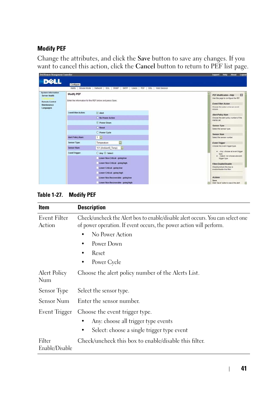 Dell PowerEdge C5125 User Manual | Page 41 / 56