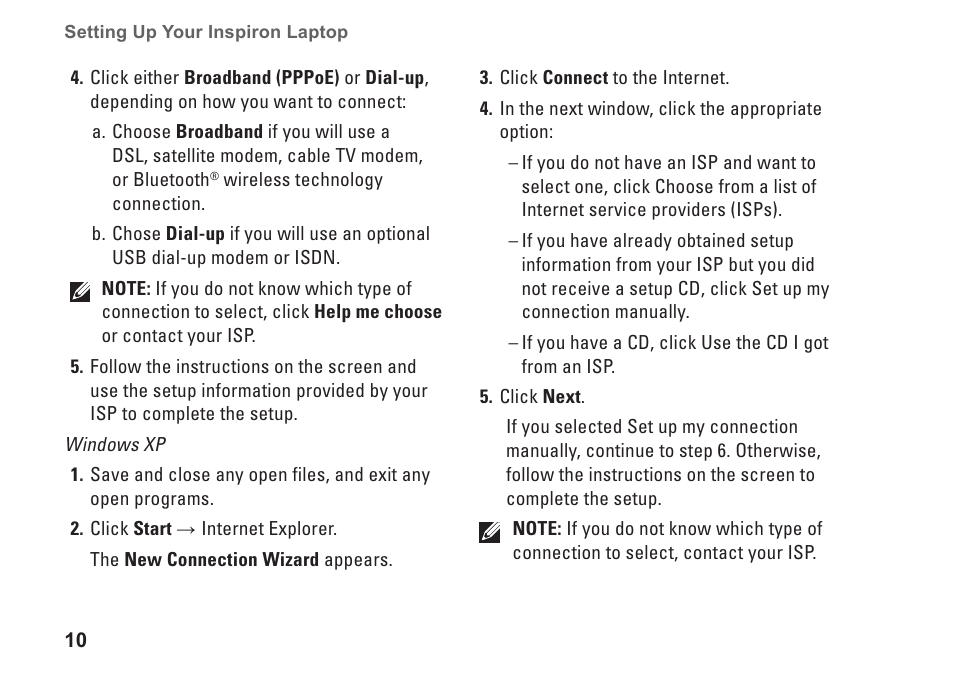 Dell Inspiron 1525 (Late 2007) User Manual | Page 12 / 80