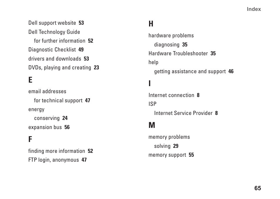 Dell Inspiron 1525 (Late 2007) User Manual | Page 67 / 80