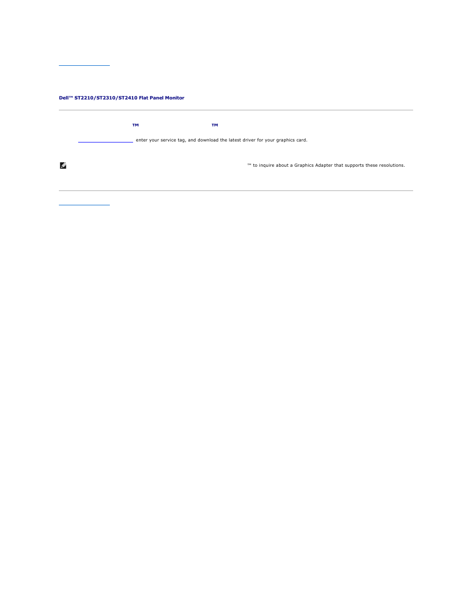 Setting up your monitor | Dell ST2410 Monitor User Manual | Page 12 / 33