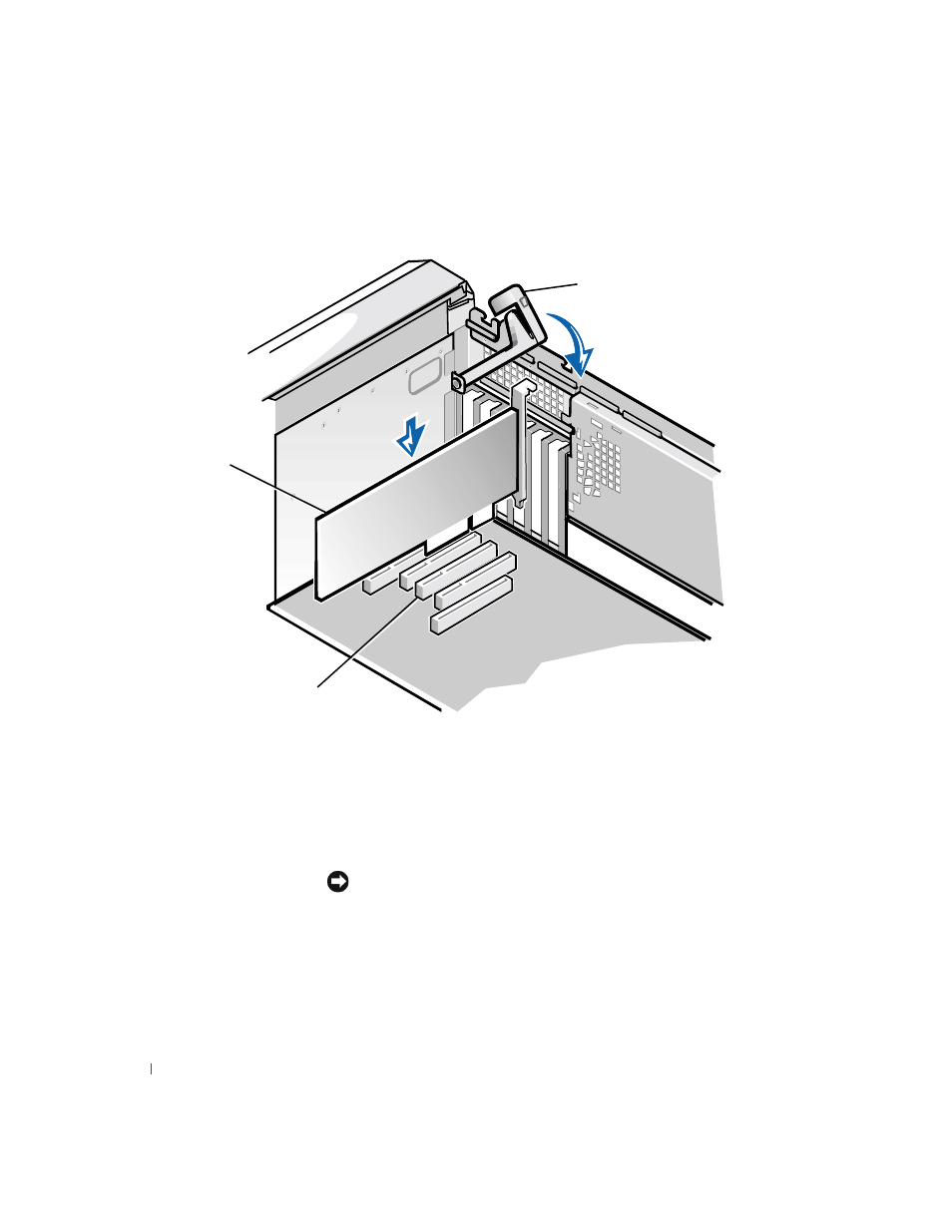 Installing an expansion card | Dell PRECISION 530 User Manual | Page 114 / 300