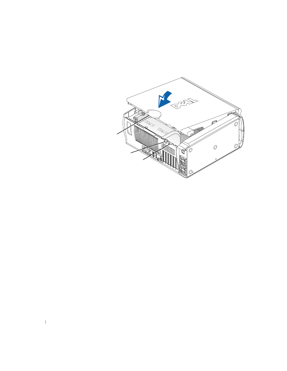 Closing the computer cover | Dell PRECISION 530 User Manual | Page 70 / 300